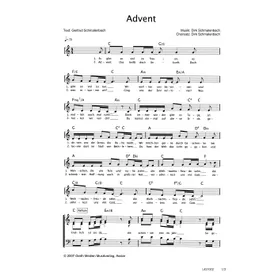 Produktbild des Artikels Advent (Noten - Download)