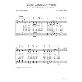 Produktbild des Artikels Vater, wenn mein Wille (Noten - Download)