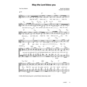 Produktbild des Artikels May The Lord Bless You (Noten - Download)