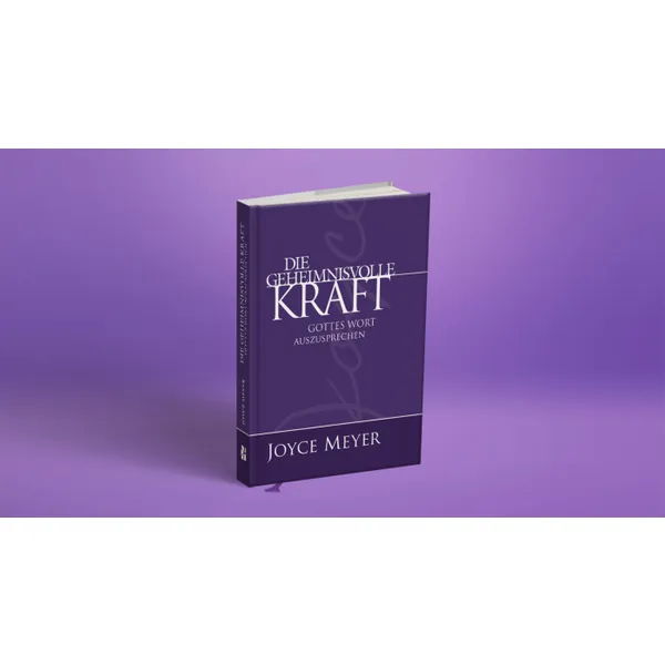 Produktbild des Artikels Die geheimnisvolle Kraft Gottes Wort aussprechen (Buch - Hardcover)