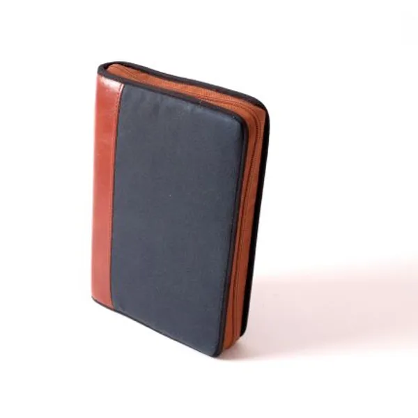 Produktbild des Artikels Bibelhülle Waxed Canvas 22x14,7x3,8 - navy ()