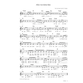 Produktbild des Artikels Alles war deine Idee (Noten - Download)