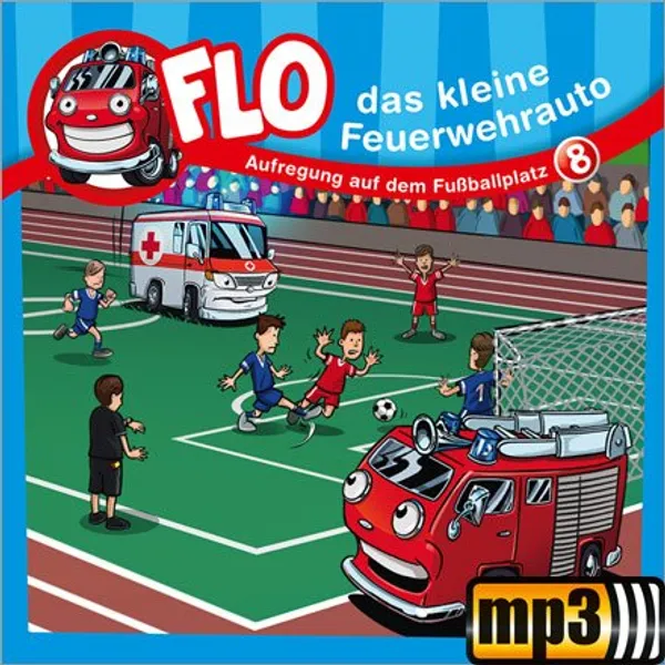 Produktbild des Artikels Aufregung auf dem Fußballplatz - Folge 8 (MP3-Hörspiel - Download)