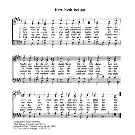Produktbild des Artikels Herr bleib bei mir (Noten - Download)