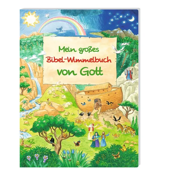 Produktbild des Artikels Mein großes Bibel-Wimmelbuch von Gott (Buch - Pappbilderbuch)