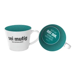 Produktbild des Artikels Tasse - Sei mutig und entschlossen ()