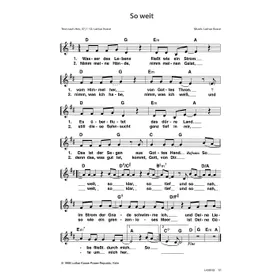 Produktbild des Artikels So weit (Noten - Download)