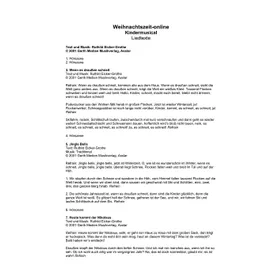 Produktbild des Artikels weihnachtszeit-online (Liedtexte) (Noten - Download)