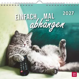 Produktbild des Artikels Einfach mal abhängen 2027 - Wandkalender (Kalender - Spiralbindung)