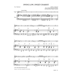 Produktbild des Artikels Swing low, sweet chariot (Noten - Download)