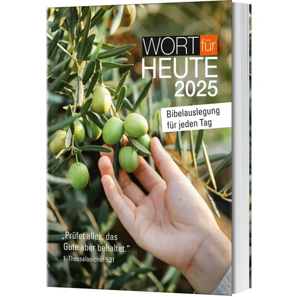 Produktbild des Artikels Wort für heute 2025 - Großdruck-Buchkalender (Kalender - Gebunden)
