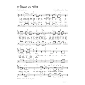Produktbild des Artikels Im Glauben und Hoffen (Noten - Download)