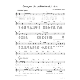 Produktbild des Artikels Gesegnet bist du / Fürchte dich nicht (Noten - Download)