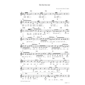 Produktbild des Artikels Du bist bei mir (Noten - Download)