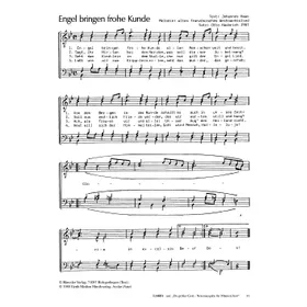 Produktbild des Artikels Engel bringen frohe Kunde (Noten - Download)