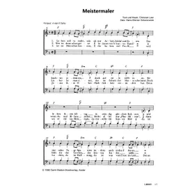 Produktbild des Artikels Meistermaler (Noten - Download)