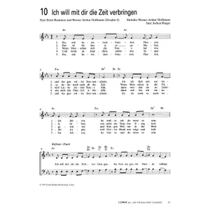 Produktbild des Artikels Ich will mit dir die Zeit verbringen (Noten - Download)