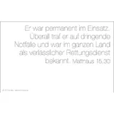 Stimmungsbild zu Mensch Jesus. 2 - Textkarten