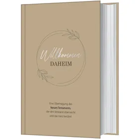 Produktbild des Artikels Willkommen daheim - Floral Edition (Bibel - Gebunden)