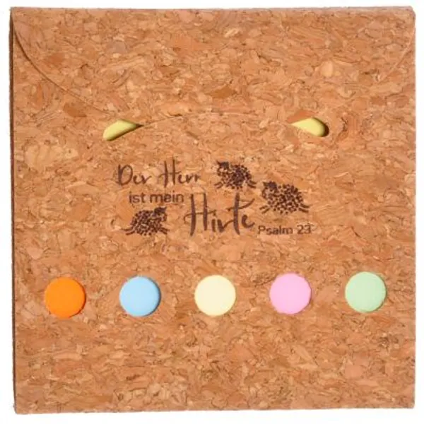 Produktbild des Artikels Haftnotizen Kork: Der Herr ist mein Hirte (Schreibwaren)