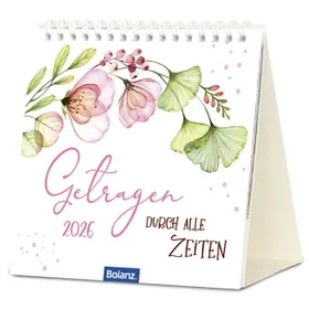 Produktbild des Artikels Getragen durch alle Zeiten 2026 - Tischkalender (Kalender - Spiralbindung)
