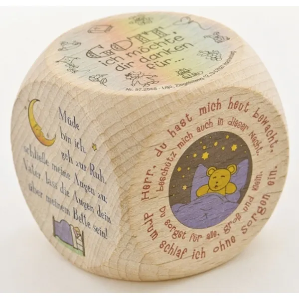 Produktbild des Artikels Gebetswürfel "Abendgebete" ()