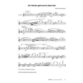 Produktbild des Artikels Ein Warten geht durch diese Zeit (Violinen) (Noten - Download)