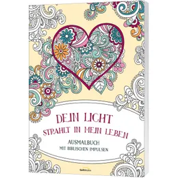 Produktbild des Artikels Dein Licht strahlt in mein Leben - Ausmalbuch (Buch - Broschiert)