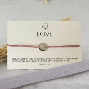 Produktbild des Artikels Armband "Love" silber ()