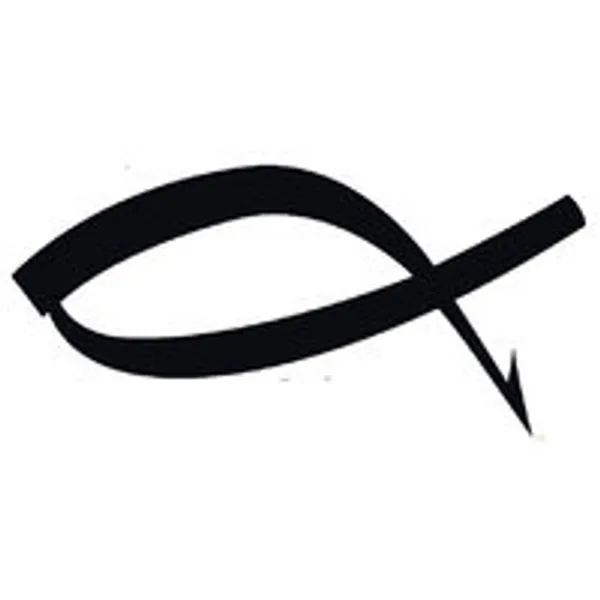 Produktbild des Artikels Fischaufkleber Ichthys (Perfect Black) ()