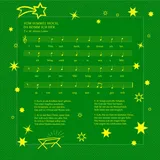 Stimmungsbild zu Weihnachtsserviette "Lieder"- Set