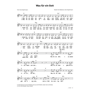 Produktbild des Artikels Was für ein Gott (Noten - Download)