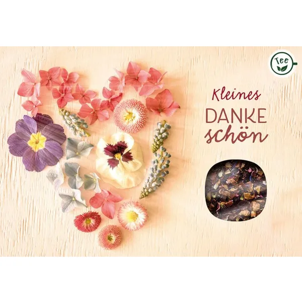 Produktbild des Artikels Teekarte - Kleines Dankeschön (Lebensmittel)