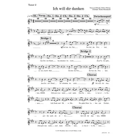 Produktbild des Artikels Ich will dir danken (Tenor 2) (Noten - Download)