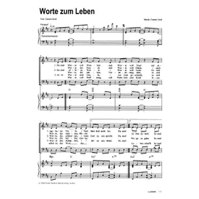 Produktbild des Artikels Worte zum Leben (Noten - Download)