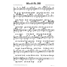 Produktbild des Artikels Wie oft (Noten - Download)