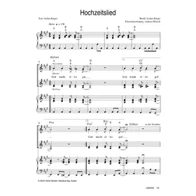 Produktbild des Artikels Hochzeitslied (Noten - Download)
