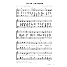 Produktbild des Artikels Stunde um Stunde (Noten - Download)