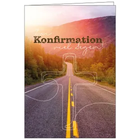 Produktbild des Artikels Faltkarte: Zur Konfirmation viel Segen! (Schreibwaren)