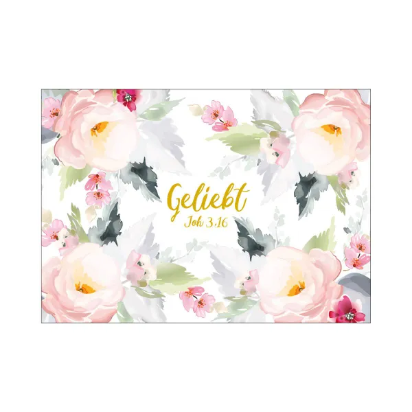 Produktbild des Artikels Postkarte "Pfingstrosen" (Schreibwaren)