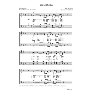 Produktbild des Artikels Wind Gottes (Noten - Download)