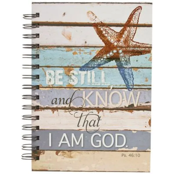 Produktbild des Artikels Notizbuch "Be still and know that I am God." (Schreibwaren - Spiralbindung)