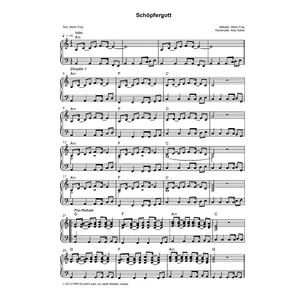 Produktbild des Artikels Schöpfergott (Noten - Download)