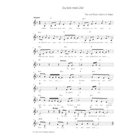Produktbild des Artikels Du bist mein Ziel (Noten - Download)