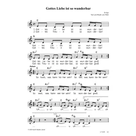 Produktbild des Artikels Gottes Liebe ist so wunderbar (Noten - Download)