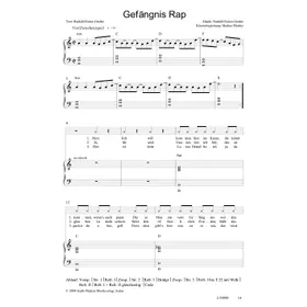 Produktbild des Artikels Gefängnis Rap (Noten - Download)