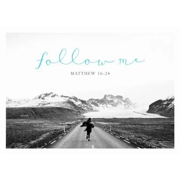 Produktbild des Artikels Postkarte - Follow me (Schreibwaren)