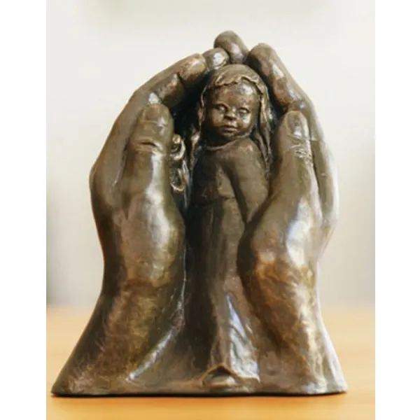 Produktbild des Artikels Zuflucht - Bronzefarbener Steinguss ()