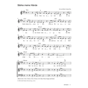 Produktbild des Artikels Stärke meine Hände (Noten - Download)