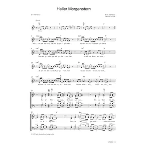 Produktbild des Artikels Heller Morgenstern (Noten - Download)